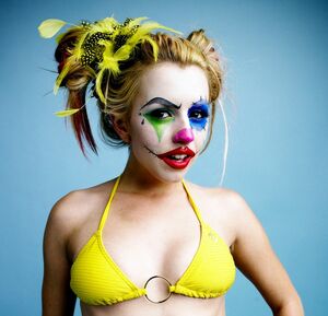 sexy girl clown