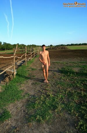 naked outdoor men