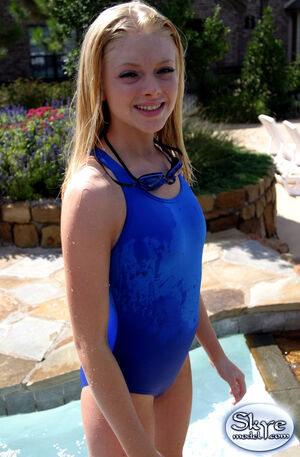 teen swimsuit model