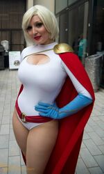 sexy power girl cosplay. Photo #1