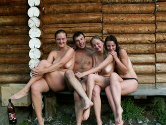 nudist sauna. Photo #2