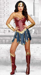 sexy superhero costumes for women. Photo #1