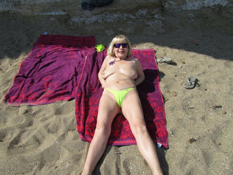 granny at nudist camp. Photo #1
