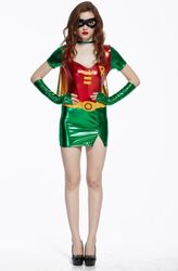 sexy robin girl costume. Photo #5