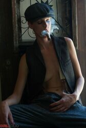 nude women smoking cigars. Photo #5