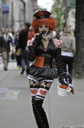 sexy girl clown. Photo #2