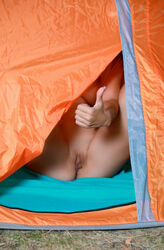 nude teen camping. Photo #3